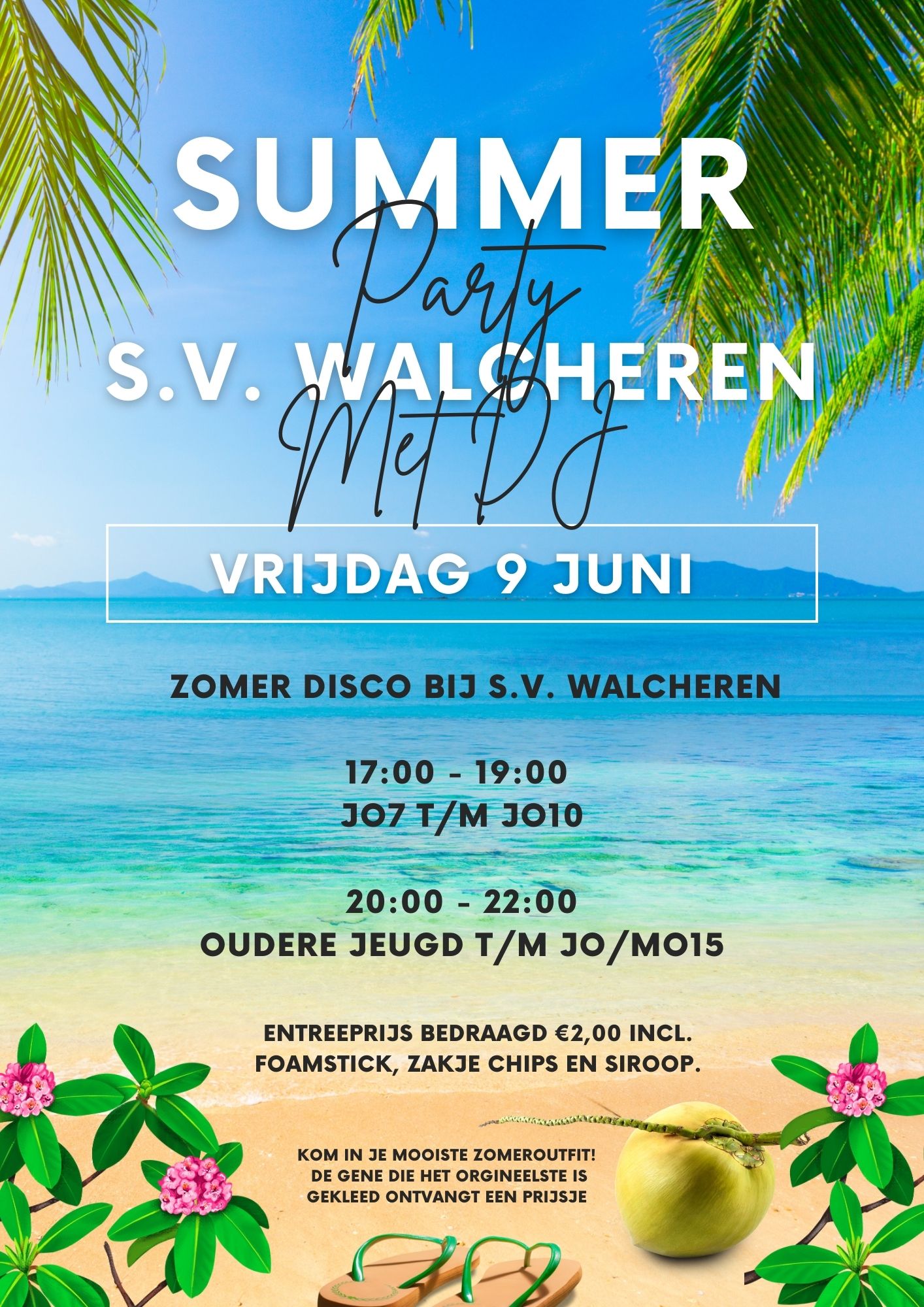 Summer disco S.V. Walcheren