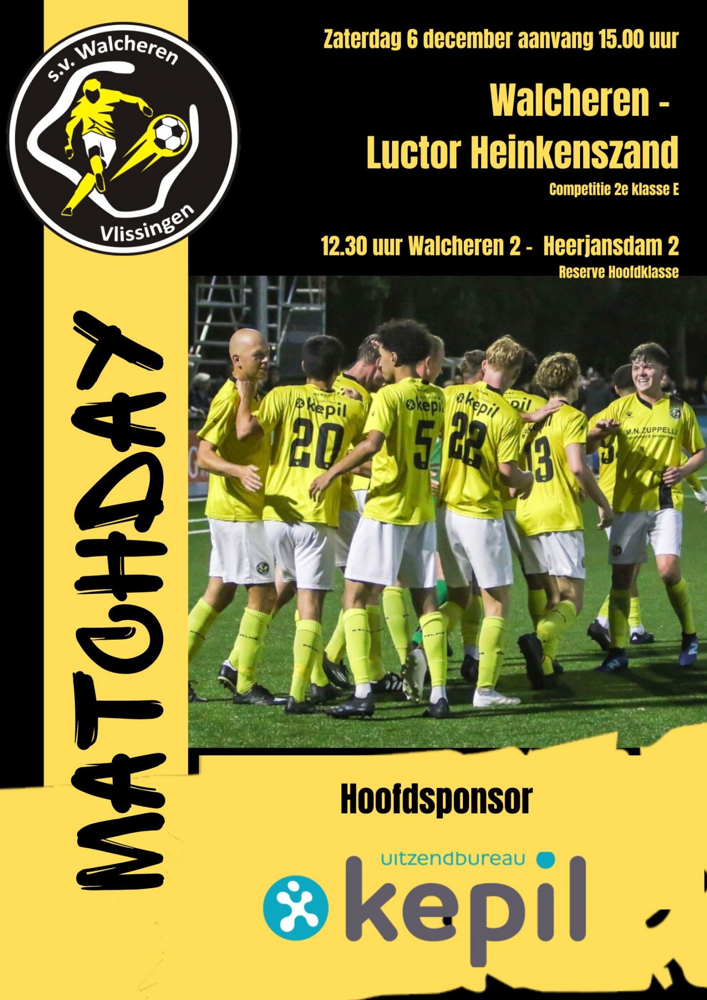 Voorbeschouwing: Walcheren – Luctor Heinkenszand